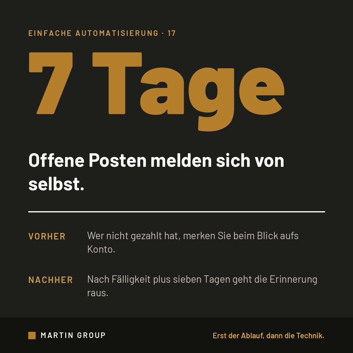 Wer nicht gezahlt hat, merken Sie beim Blick aufs Konto.