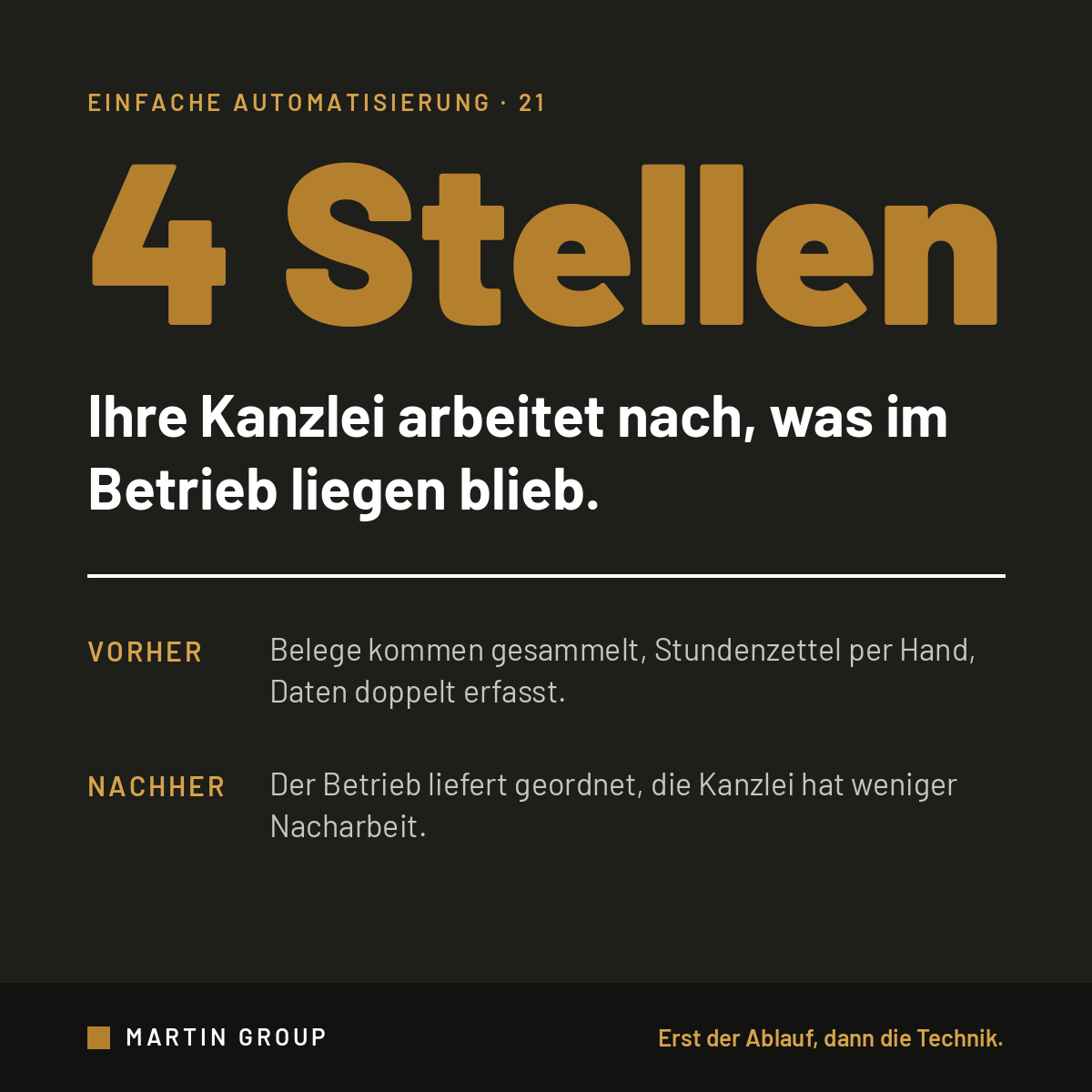 4 Stellen, an denen Kanzleien nacharbeiten.